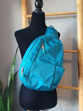 MEC Teal Sling Crossbody Backpack